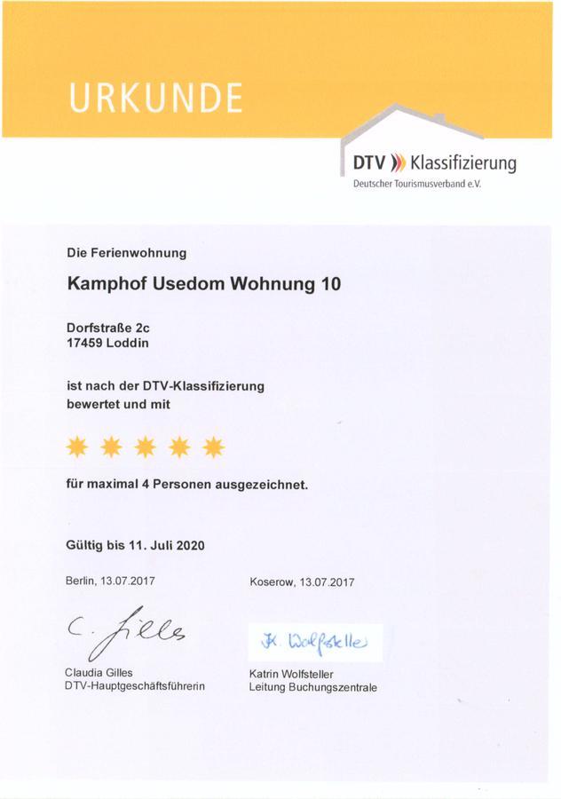 Kamphof Usedom Ferienanlage Loddin Ngoại thất bức ảnh